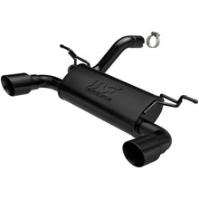 Cargar imagen en el visor de la galería, MagnaFlow 2018+ Jeep Wrangler 3.6L Dual Black Tip Axle-Back Exhaust