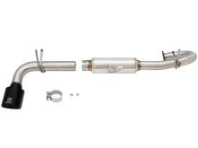 Cargar imagen en el visor de la galería, aFe Takeda 11-16 Scion TC 2.5L 2 1/4-2 1/2in Stainless Steel Axle-Back Exhaust w/Black Tip