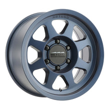 Cargar imagen en el visor de la galería, Method MR701 17x8.5 0mm Offset 6x135 87mm CB Bahia Blue Wheel