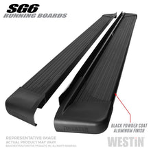 Cargar imagen en el visor de la galería, Westin SG6 Black Aluminum Running Boards 79 in