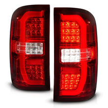 Cargar imagen en el visor de la galería, ANZO 14-18 GMC Sierra 1500 LED Taillights Red/Clear