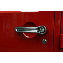 Load image into Gallery viewer, Rugged Ridge Door Handle Cover Kit Chrome 07-18 Jeep Wrangler JK