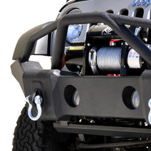 Cargar imagen en el visor de la galería, DV8 Offroad 07-18 Jeep Wrangler JK/JL FS-1 Full Length Steel Front Bumper