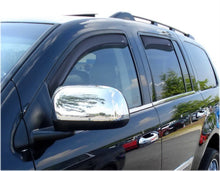 Cargar imagen en el visor de la galería, AVS 07-10 Chrysler Aspen Ventvisor In-Channel Front &amp; Rear Window Deflectors 4pc - Smoke