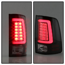 Cargar imagen en el visor de la galería, Spyder Dodge Ram 2013-2014 Light Bar LED Tail Lights - Black ALT-YD-DRAM13V2-LED-BK