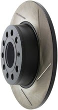 Cargar imagen en el visor de la galería, StopTech Power Slot Volkswagen GTI Rear Left Slotted Rotor