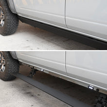 Cargar imagen en el visor de la galería, RealTruck 11-18 Ram 1500 QC / 09-10 Ram 1500 EC 4dr VoltStep Electric Running Board Kit - Tex. Blk