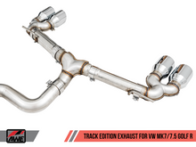 Load image into Gallery viewer, AWE Tuning MK7.5 Golf R Track Edition Exhaust w/Chrome Silver Tips 102mm