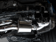 Cargar imagen en el visor de la galería, AWE Tuning 2020 Chevrolet Corvette (C8) Touring Edition Exhaust - Quad Diamond Black Tips