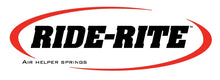 Cargar imagen en el visor de la galería, Firestone Ride-Rite Air Helper Spring Kit Rear 08-12 16K-22K GVWR (Not Thor Motorhomes) (W217602170)