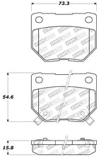 Cargar imagen en el visor de la galería, StopTech Performance 06-07 Subaru Impreza WRX (Exc STi) Rear Brake Pads