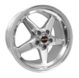 Race Star 92 Drag Star 17x9.50 5x4.75bc 6.88bs Direct Drill Polished Wheel