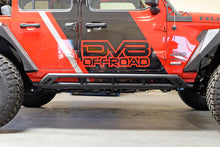 Cargar imagen en el visor de la galería, DV8 Offroad 2018+ Jeep Wrangler JL Tubular Rock Slider Step w/ Plated End Caps