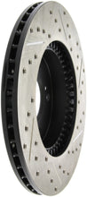 Cargar imagen en el visor de la galería, StopTech 97-01 Acura Integra Type R / 97-01 Honda CR-V Slotted &amp; Drilled Right Front Rotor