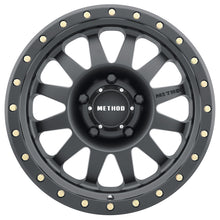 Cargar imagen en el visor de la galería, Method MR304 Double Standard 17x8.5 0mm Offset 5x5.5 108mm CB Matte Black Wheel