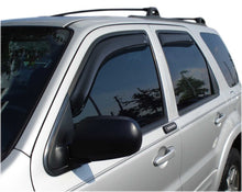 Cargar imagen en el visor de la galería, AVS 01-07 Ford Escape Ventvisor In-Channel Front &amp; Rear Window Deflectors 4pc - Smoke