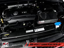 Cargar imagen en el visor de la galería, AWE Tuning Audi/VW MQB (1.8T / 2.0T) Carbon Fiber AirGate Intake w/ Lid