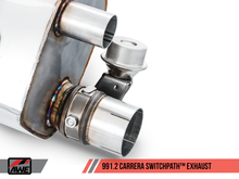 Cargar imagen en el visor de la galería, AWE Tuning Porsche 911 (991.2) Carrera / S SwitchPath Exhaust for PSE Cars - Diamond Black Tips