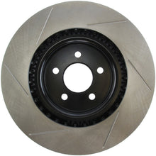 Cargar imagen en el visor de la galería, StopTech Power Slot 07-10 Ford Mustang Shelby Front Left Slotted Rotor