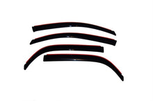 Cargar imagen en el visor de la galería, AVS 05-09 Chevy Equinox Ventvisor In-Channel Front &amp; Rear Window Deflectors 4pc - Smoke