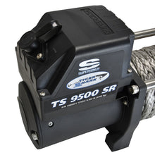 Cargar imagen en el visor de la galería, Superwinch 9500 LBS 12V DC 3/8in x 80ft Synthetic Rope Tiger Shark 9500 Winch