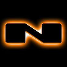 Cargar imagen en el visor de la galería, ORACLE Lighting Universal Illuminated LED Letter Badges - Matte Blk Surface Finish - N