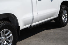Cargar imagen en el visor de la galería, RealTruck 19-24 Chevy Silverado Standard Cab 2dr VoltStep Electric Running Board Kit-Textured Black