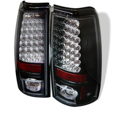 Load image into Gallery viewer, Spyder Chevy Silverado 1500 99-02 (Not Fit Stepside) LED Tail Lights Blk ALT-YD-CS99-LED-BK