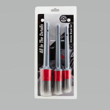 Cargar imagen en el visor de la galería, Chemical Guys Interior Detailing Brushes - 3 Pack