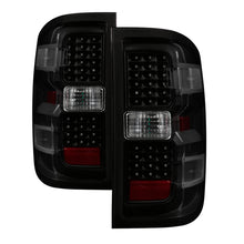 Cargar imagen en el visor de la galería, xTune Chevy 1500 14-16 / Silverado 2500HD/3500HD LED Tail Lights - Black Smoked ALT-JH-CS14-LED-BSM