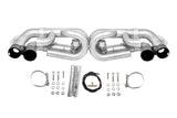 SOUL 12-16 Porsche 991.1 Carrera Base / S / GTS (w/ PSE) Valved Perf. Exhaust - Black Chrome Tips