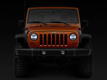 Cargar imagen en el visor de la galería, Raxiom 07-18 Jeep Wrangler JK LED Halo Headlights- Black Housing (Clear Lens)