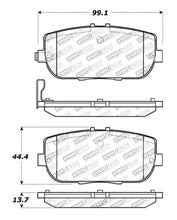 Load image into Gallery viewer, StopTech OE Fit Rear Sport Brake Pads