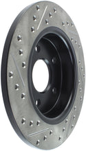 Cargar imagen en el visor de la galería, StopTech 12-15 Ford Focus w/ Rear Disc Brakes Rear Left Slotted &amp; Drilled Rotor