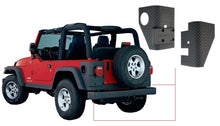 Cargar imagen en el visor de la galería, Bushwacker 97-06 Jeep Wrangler Trail Armor Rear Corners - Black
