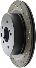 Cargar imagen en el visor de la galería, StopTech Drilled Sport Brake Rotor