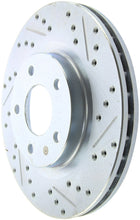 Cargar imagen en el visor de la galería, StopTech Select Sport 07-12 Chrysler Sebring Slotted / Drilled Left Front Rotor