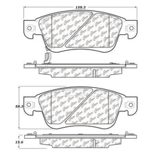 Cargar imagen en el visor de la galería, StopTech Street Touring 07-08 Infiniti G35 2WD Sedan Front Brake Pads