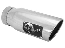 Cargar imagen en el visor de la galería, aFe Gemini XV 3in 304 SS Cat-Back Exhaust 2021 Ford F-150 V6 2.7L/3.5L (tt)/V8 5.0L w/ Polished Tips