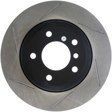 Cargar imagen en el visor de la galería, StopTech Power Slot 08-09 BMW 135i Coupe Rear Right Slotted Rotor