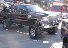 Load image into Gallery viewer, N-Fab Light Bar 99-07 Ford F250/F350 Super Duty/Excursion - Gloss Black - Light Tabs