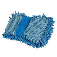 Cargar imagen en el visor de la galería, Chemical Guys Ultimate Two Sided Chenille Microfiber Wash Sponge - Blue