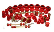 Cargar imagen en el visor de la galería, Energy Suspension 01-06 Chevy Silverado 4WD Red Hyper-flex Master Bushing Set