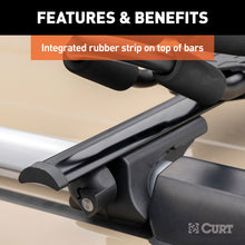 Cargar imagen en el visor de la galería, Curt 53-3/8in Aluminum Universal Roof Rack Crossbars