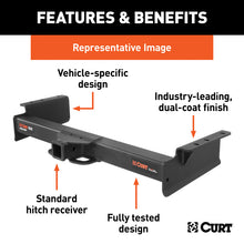 Cargar imagen en el visor de la galería, Curt 01-10 2500/3500 Hd OEM Style Xtra Duty Class 5 Trailer Hitch w/2in Receiver BOXED