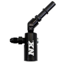 Cargar imagen en el visor de la galería, Nitrous Express 3/8-10mm Late Model Billet Fuel Line Adapter 45 Degree