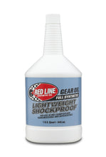 Cargar imagen en el visor de la galería, Red Line LightWeight ShockProof Gear Oil - Quart