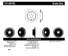 Cargar imagen en el visor de la galería, StopTech Slotted &amp; Drilled Sport Brake Rotor