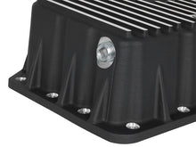 Cargar imagen en el visor de la galería, AFE Pro Series Engine Oil Pan Black w/Machined Fins; 11-16 Ford Powerstroke V8-6.7L (td)