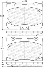 Cargar imagen en el visor de la galería, StopTech Performance 05-12 Acura RL Front Brake Pads